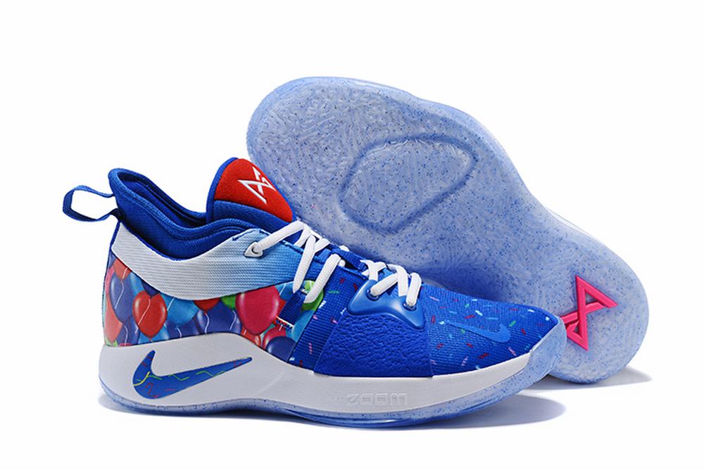 Nike PG 2 Fluorescence Blue